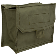 Italian Military Nylon Belt Pouch, 2 Pack