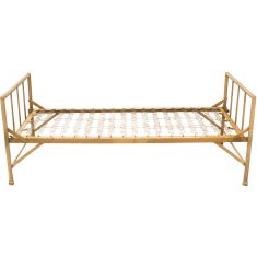 French Military Metal Bed, Single Bed