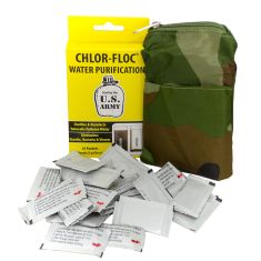 Chlor-Floc Water Purification Packets