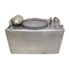 Vintage Italian Army Aluminum Mess Container