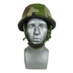 French Army Steel Helmet with Cover
