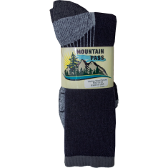 Outdoorsman Merino Wool Boot Socks, 3 Pack