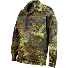 German Flecktarn Army Field Shirt, Unused