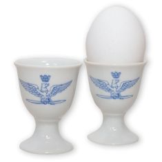 Vintage Italian Air Force Egg Cup, 2 Pack
