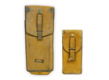 French Army Leather Magazine Pouch, 2 Pack