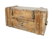 Italian Military 7.62MM Pine Crate