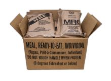 U.S. G.I. Ready Rations, Meals Ready-to-Eat, Case of 12 