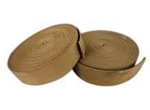 Tan Nylon Web Strapping, 35ft., 2 Pack