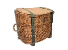 Yugoslav Military Game Bird Wicker Basket