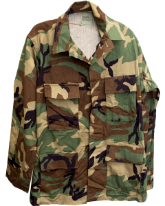 U.S. G.I. Hot Weather Field Shirt, Woodland, Unused