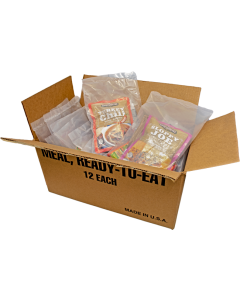 MREs (Meals Ready to Eat), Case of 12