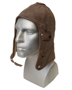 Classic Leather Aviator Cap