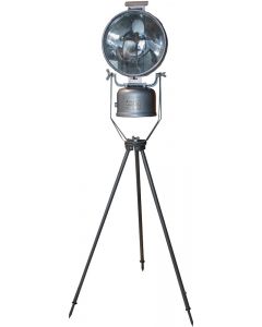 Vintage Swiss Military Kerosene Floodlight Projector