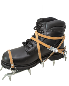 Swiss Mountain Ice Crampons with Spike Covers