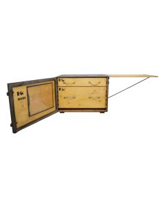 Czech Military Field Desk, 2 drawer
