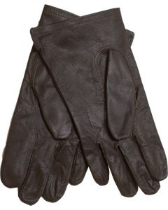 Belgian Military Brown Leather Gloves