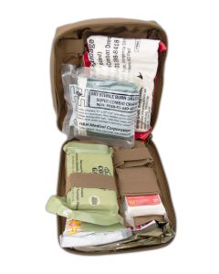 USMC Individual First Aid Kit Pouch with Contents