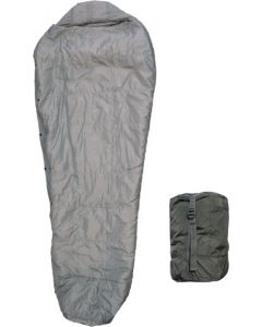 U.S. G.I. Improved Intermediate Sleeping Bag, Urban Gray, with Compression Sack