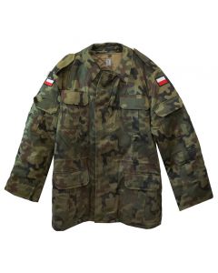 Polish Military M93 Woodland Camouflage Field Jacket
