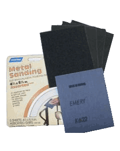 Metal Sanding Emery Cloth, 5 pack