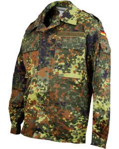 German Flecktarn Army Field Shirt, Unused
