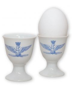 Vintage Italian Air Force Egg Cup, 2 Pack