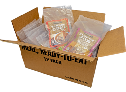 MREs (Meals Ready to Eat), Case of 12