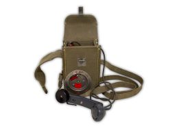 Vintage Swiss Army EN50-A Field Telephone-Single Phone
