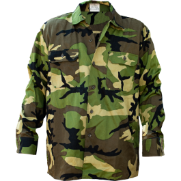 German Military Woodland BDU Shirt