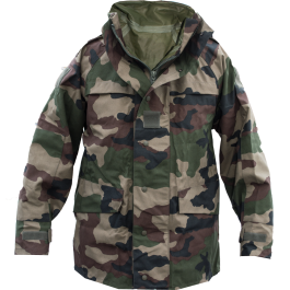 Military surplus store rain jacket