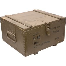Danish Military Surplus Wood Ammo Box, Like New - 702353, Ammo Boxes & Cans  at Sportsman's Guide