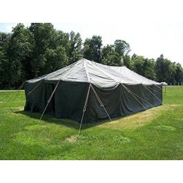 GP Medium Tent - Vinyl Tent With Poles from Coleman's Military Surplus