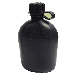Military Canteen - 32 Ounce Plastic Canteen 2 Pack