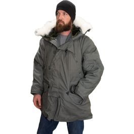 Military surplus n3b store snorkel parka