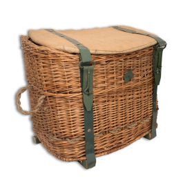 Yugoslav Military Game Bird Wicker Basket
