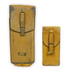 French Army Leather Magazine Pouch, 2 Pack
