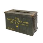 Italian Military 50 Cal Ammo Can