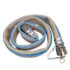 U.S. G.I. Nonmetallic Discharge Hose, 3 in, 10ft. 