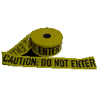 Caution Tape, Do Not Enter, Yellow