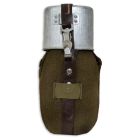 Romanian Military Wool-Covered Canteen Combo