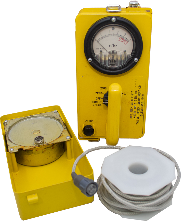Gamma Radiation Detector (Geiger Counter) CDV-717, Non-Functional -  Coleman's Military Surplus