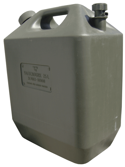 Swedish Military 25 Liter Water Container Used/Unused - Coleman's