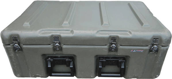 HardiggÂ® Hard Plastic Waterproof Storage Chest, with Wheels