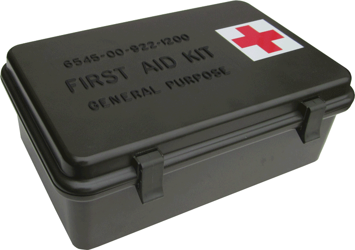 U.S. G.I. First Aid Box, 2 pack - Coleman's Military Surplus