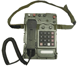 【米軍実物】有線電話機 TA-1042A/U 1989年製 動作不明 p-8586-3518.gif