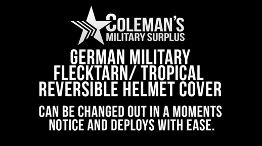 German Military Reversible Helmet Cover 