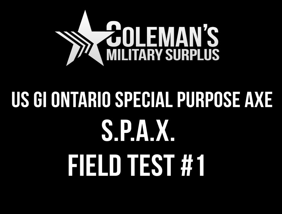 U.S. G.I. Ontario Special Purpose Axe with Sheath