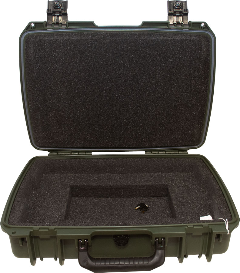 US ARMY CASSA Militare Esercito Baule Transit Case Storage Heavy