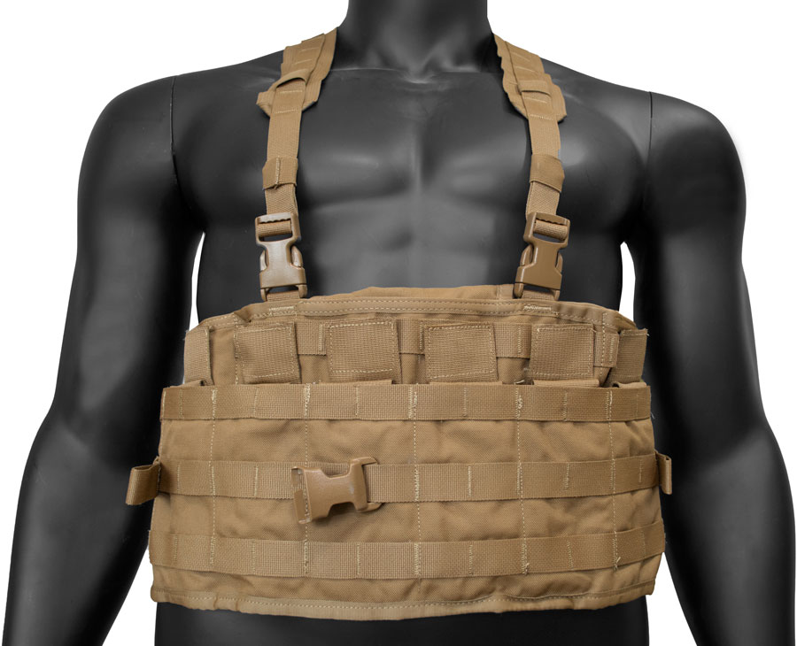 U.S. G.I. USMC MOLLE Chest Rig, Coyote | Colemans