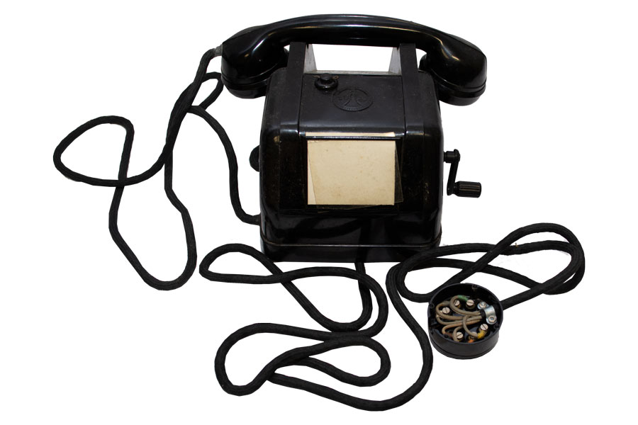Vintage Czechoslovakia Military Tesla T52 Secure Telephone | Colemans